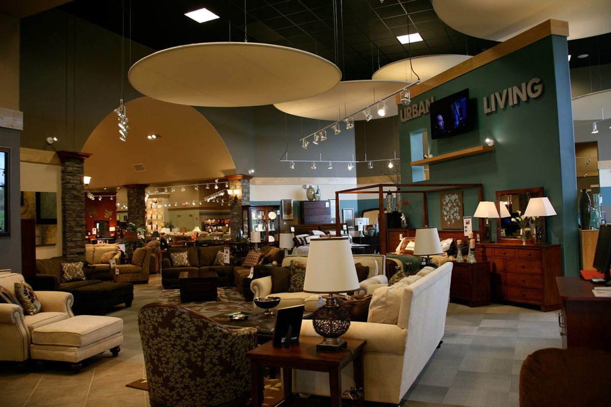 Ashley furniture shop store showroom