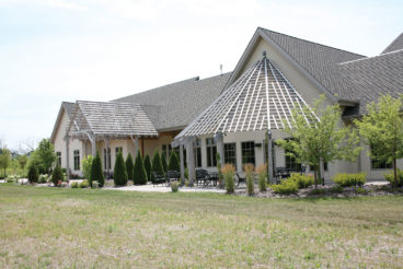 Back view of The Central Coast