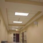 Institutional Hallway at the Dodge County Justice Facility