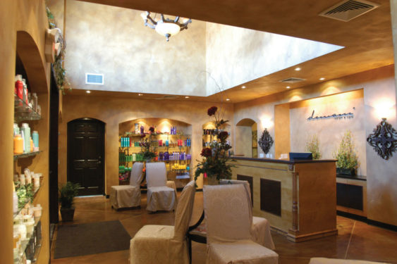 Domani Salon Reception Area