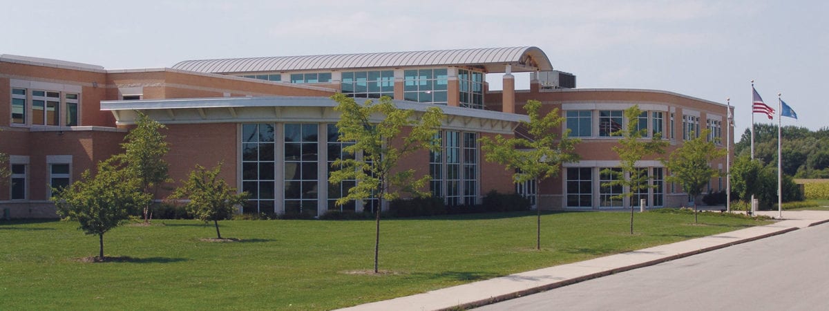 Front of Jefferson Middle School