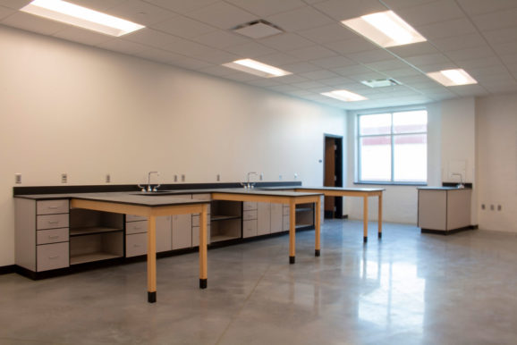 Classroom at the Johnson Creek School
